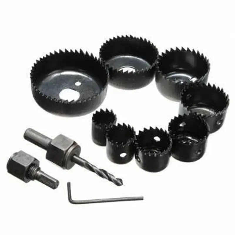 MITSUI 12 Pcs Circular Hole Saw Set(Pack-5 Pcs)